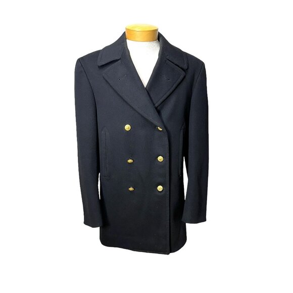 Vintage US Naval Academy peacoat from 1960 Size 42 - Picture 1 of 10